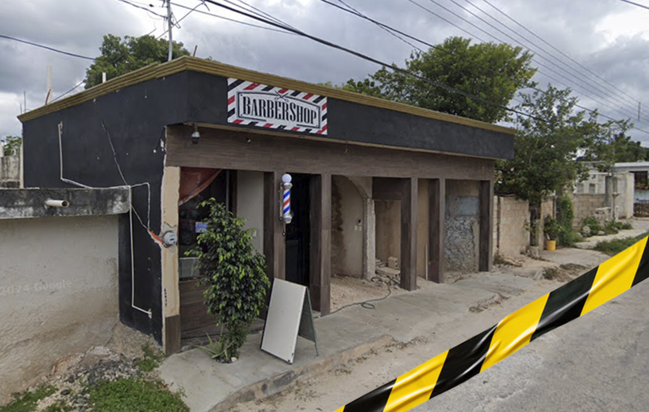 Atrapan a 4 jóvenes por disparar en una barbería en Yucatán